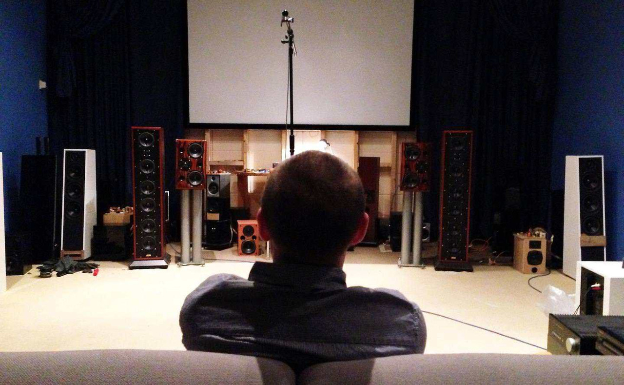 Комната прослушивания в штаб-квартире Acoustic Energy